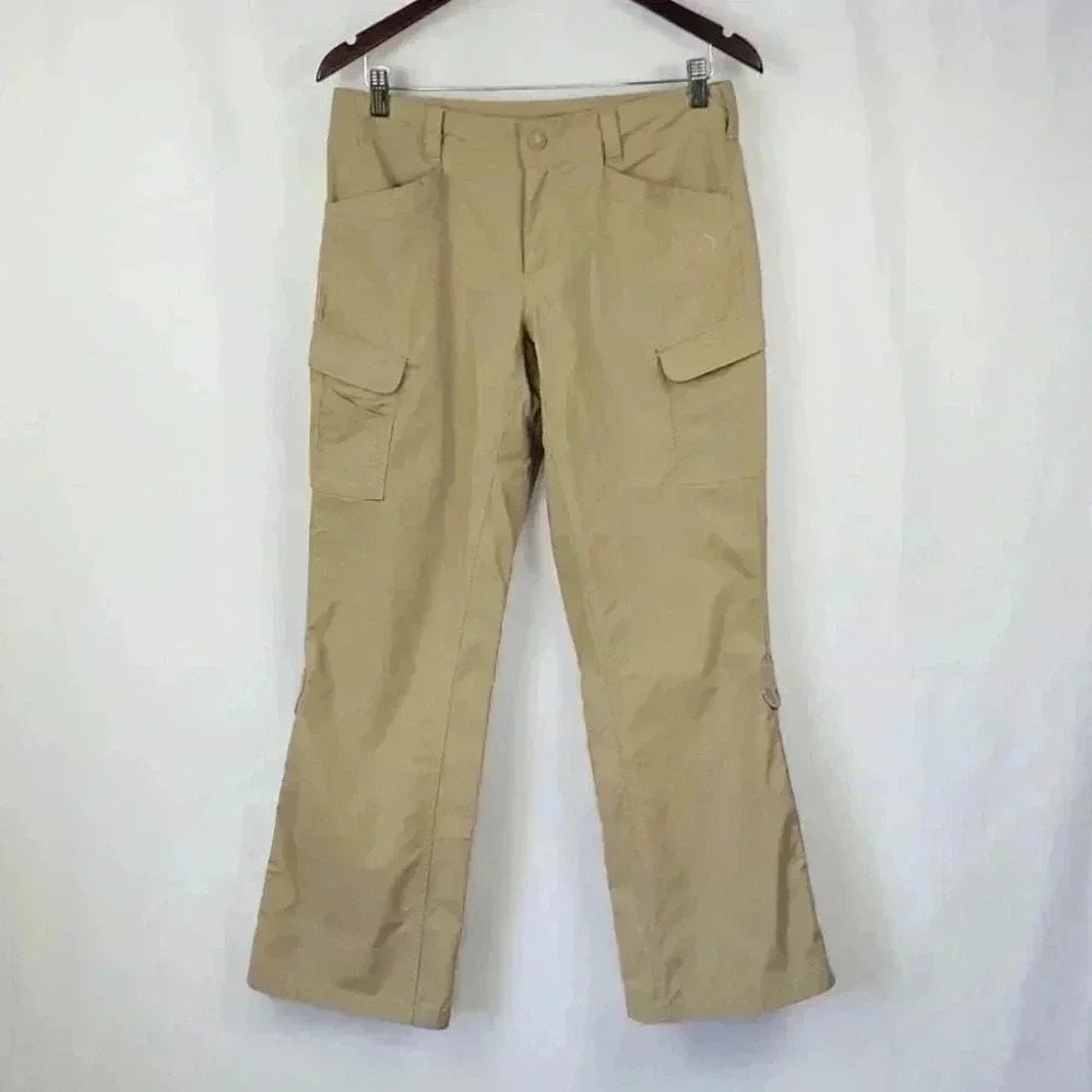 The North Face Cargo Hiking Pants Khaki Size 6 Short